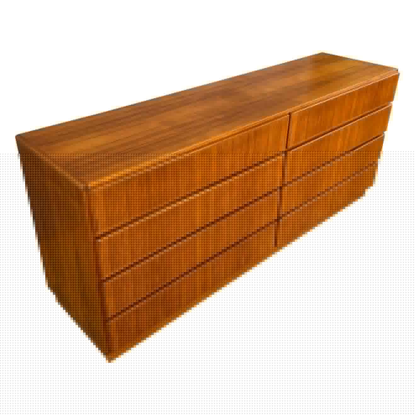 Danish modern teak storage furniture at Past Perfect